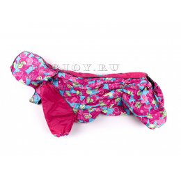 Дождевик PinkFly непромокаемый с капюшоном для собак